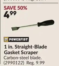 Princess Auto 1 in. Straight-Blade Gasket Scraper offer