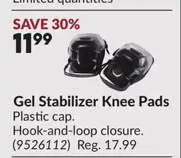 Princess Auto Gel Stabilizer Knee Pads offer