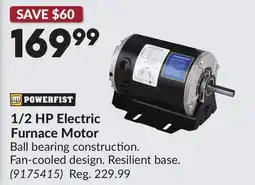 Princess Auto 1/2 HP Electric Furnace Motor offer