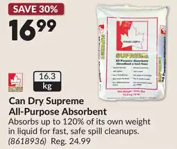 Princess Auto Can Dry Supreme All-Purpose Absorbent offer