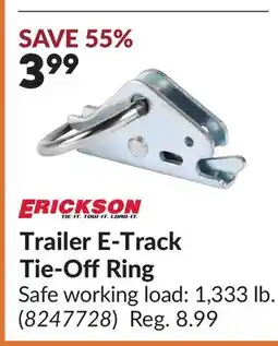 Princess Auto Trailer E-Track Tie-Off Ring offer