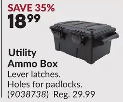 Princess Auto Utility Ammo Box offer