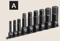 Princess Auto 9 pc SAE Hex Impact Bit Socket Sets offer