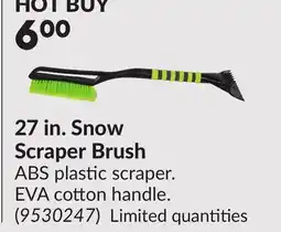 Princess Auto 27 in. Snow Scraper Brush offer