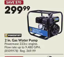 Princess Auto 2 in. Gas Water Pump offer