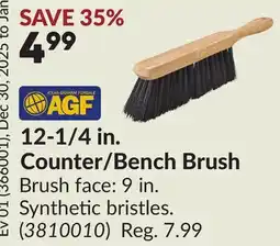 Princess Auto 12-1/4 in. Counter/Bench Brush offer