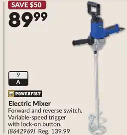 Princess Auto Electric Mixer offer