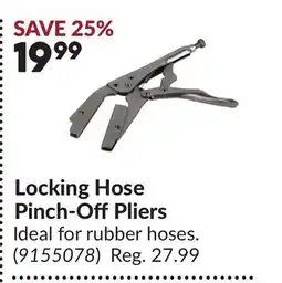 Princess Auto Locking Hose Pinch-OffPliers offer