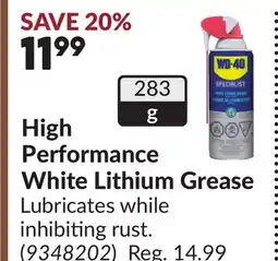 Princess Auto High Performance White Lithium Grease offer