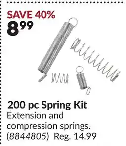 Princess Auto 200 pc Spring Kit offer