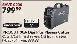 Princess Auto PROCUT 30A Digi Plus Plasma Cutter offer