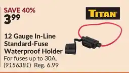 Princess Auto 12 Gauge In-Line Standard-Fuse Waterproof Holder offer