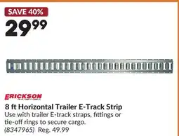 Princess Auto 8 ft Horizontal Trailer E-Track Strip offer