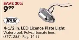 Princess Auto 4-1/2 in. LED Licence Plate Light offer