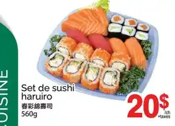 T&T Supermarket SET DE SUSHI HARUIRO, 560G offer