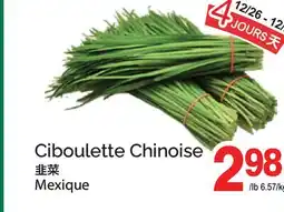 T&T Supermarket CIBOULETTE CHINOISE offer
