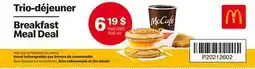 McDonald's BreakfastMealDeal offer