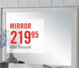 The Brick Haven Bedroom Dresser Mirror - White offer