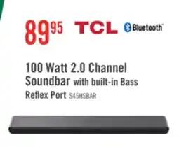 The Brick TCL 2.0 CH Bluetooth Dolby Atmos DTS Virtual:X Soundbar (S45H) offer