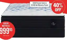 The Brick Serta iComfort Hybrid ProHD Vanguard 3.0 Eurotop Queen Mattress offer