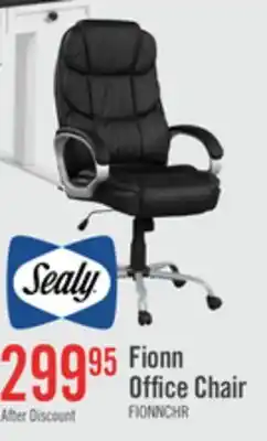 The Brick Sealy Fionn 30.5 Adjustable Office Chair - Black offer