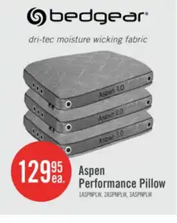 The Brick BEDGEAR Aspen 1.0 Performance Pillow - Stomach Sleeper offer