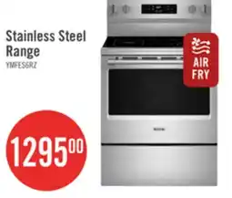 The Brick Maytag 30 5.3 Cu. Ft. Electric Range with No Preheat Air Fry - Stainless Steel - YMFES6030RZ offer