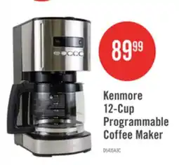 The Brick Kenmore 12-Cup Programmable Coffee Maker Black - KKCM12B offer