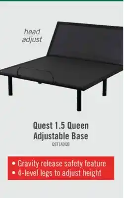 The Brick Quest 1.5 Queen Adjustable Base offer