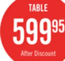 The Brick Vega Dining Table, Marble Look, Pedestal Base, 82W - Black & White offer