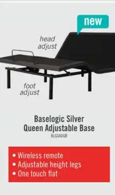 The Brick Baselogic Silver Queen Adjustable Base offer
