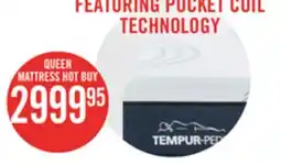 The Brick Tempur-Pedic TEMPUR Support Medium Hybrid Queen Mattress offer