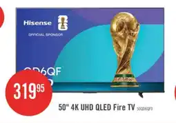 The Brick HISENSE 50 QD6QF QLED 4K UHD Smart Fire TV (50QD6QF) offer