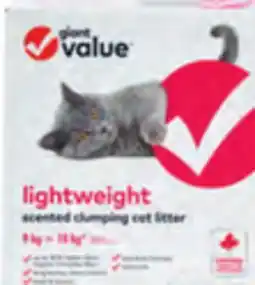 Giant Tiger Giant Value Cat Litter offer