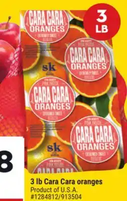 Giant Tiger 3 lb Cara Cara oranges offer