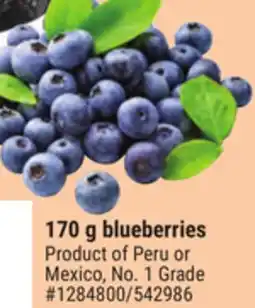 Giant Tiger 170 g blueberries offer