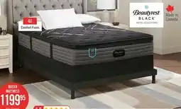 The Brick Beautyrest Black Hotel Executive Suite Eurotop Firm Queen Mattress offer