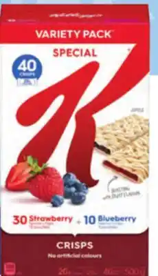 Giant Tiger Kelloggs Special K Crisps offer