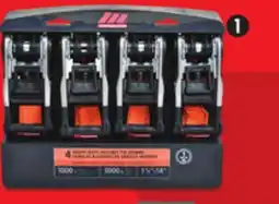 Canadian Tire MotoMaster 3000-lb Ratchet Tie-Downs, 14´, 4-Pk offer