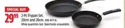 Canadian Tire 2-Pc Frypan Set. 20cm and 26cm offer