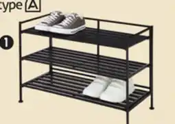 Canadian Tire Type A Stackable 3-Tier Shoe Rack offer