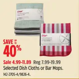 Canadian Tire Selected Dish Cloths or Bar Mops offer