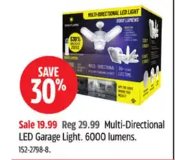 Canadian Tire Multi-Directional LED Garage Light offer