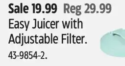 Canadian Tire Easy Juicer with Adjustable Filter offer
