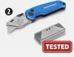 Canadian Tire Mastercraft Folding Utility Knife with 5 Blades offer