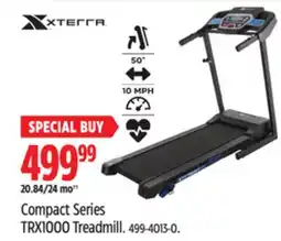 Canadian Tire Xterra Compact Series TRX1000 Treadmill offer