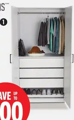 Canadian Tire Kelsey Large Wardrobe offer