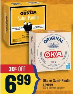 Marché Adonis Oka or Saint-Paulin cheese offer