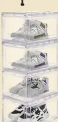 Canadian Tire Stackable Shoe Box Set, 4-Pc offer