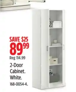 Canadian Tire Sauder 2-Door Cabinet offer